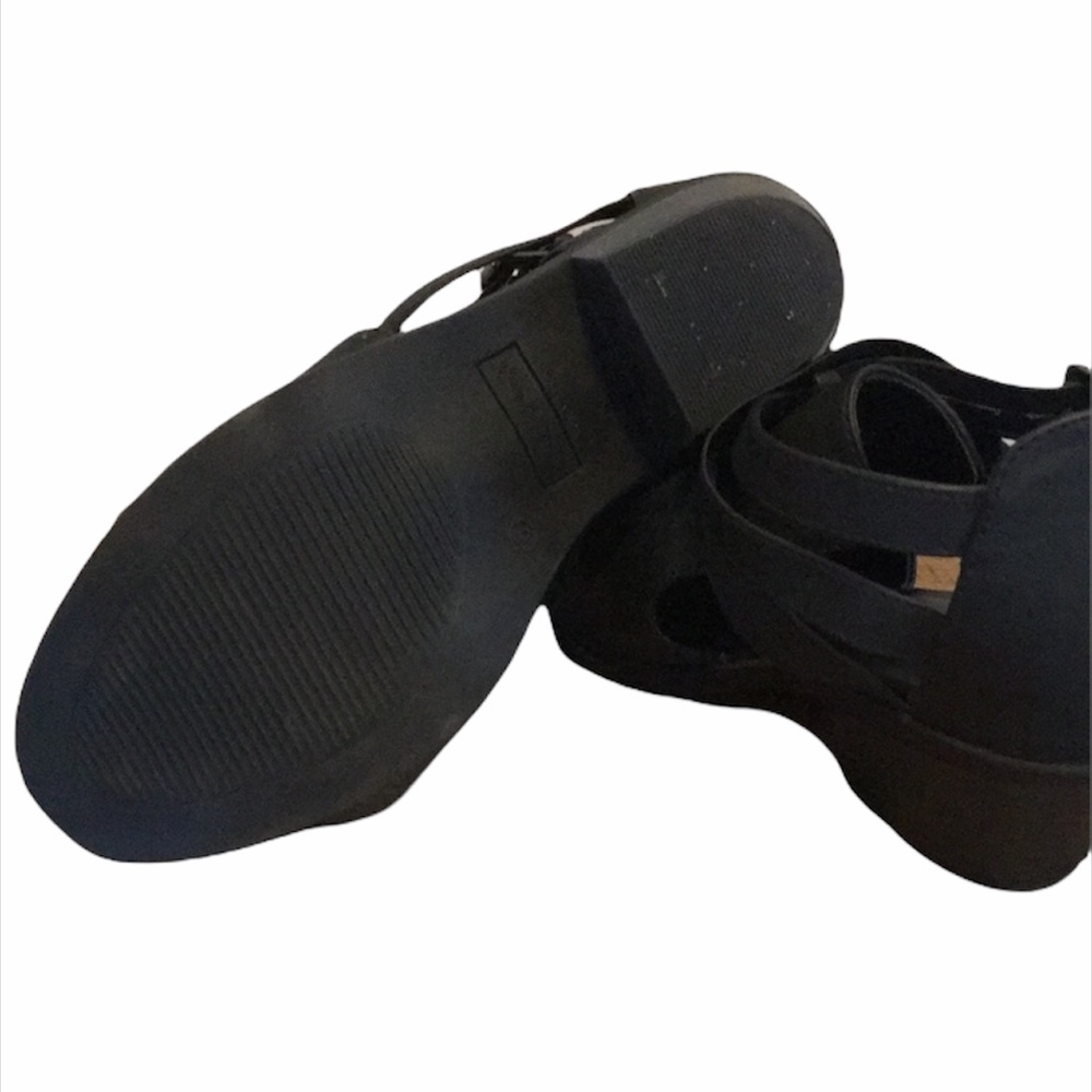 Faded glory booties Sz 6 🖤 - Picture 5 of 6